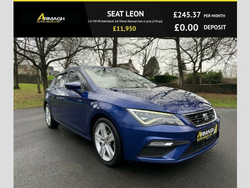 SEAT Leon  2.0 TDI FR Hatchback 5dr Diesel Manual Euro 6 (s/s 