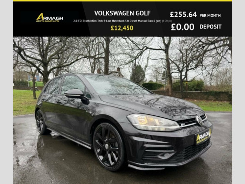 Volkswagen Golf  2.0 TDI BlueMotion Tech R-Line Hatchback 5dr Diese 