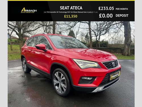SEAT Ateca  1.6 TDI Ecomotive SE Technology SUV 5dr Diesel Man 