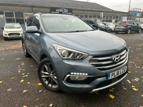 Hyundai Santa Fe  2.2 CRDi Blue Drive Premium SE Auto 4WD Euro 6 (s/s) 5dr (7 Seat)