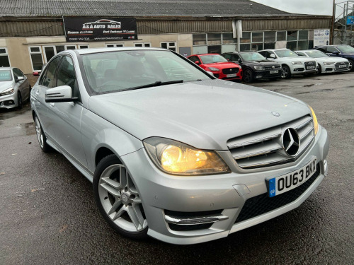 Mercedes-Benz C-Class C180 1.6 C180 AMG Sport G-Tronic+ Euro 6 (s/s) 4dr 