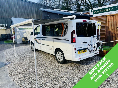 Vauxhall Vivaro  Vivaro 4 Berth Countryside Sportline Kampa 4 BERTH # PLANAR HEATER # M1 TES