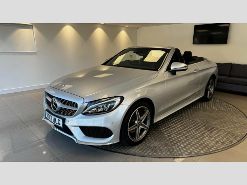 Mercedes-Benz C-Class  2.1 C220d AMG Line (Premium Plus) Cabriolet G-Tronic+ 4MATIC Euro 6 (s/s) 2