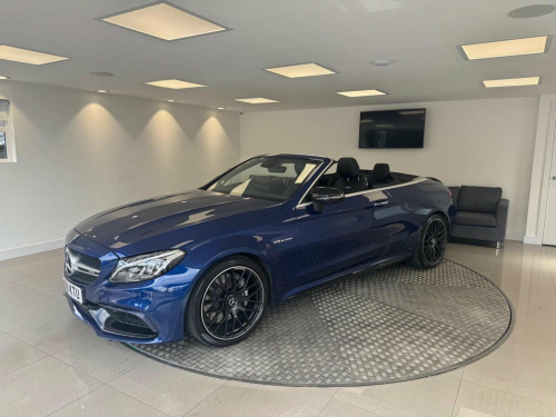 Mercedes-Benz C-Class  4.0 C63 V8 BiTurbo AMG (Premium) Cabriolet SpdS MCT Euro 6 (s/s) 2dr