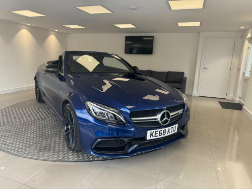 Mercedes-Benz C-Class  4.0 C63 V8 BiTurbo AMG (Premium) Cabriolet SpdS MCT Euro 6 (s/s) 2dr
