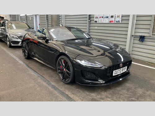 Jaguar F-TYPE  5.0 V8 R-Dynamic Black Convertible 2dr Petrol Auto AWD Euro 6 (s/s) (450 ps