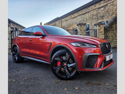 Jaguar F-PACE  5.0 P550 V8 SVR SUV 5dr Petrol Quickshift AWD Euro 6 (s/s) (550 ps)