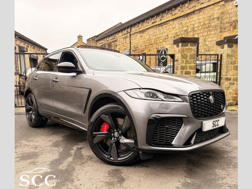 Jaguar F-PACE  5.0 P550 V8 SVR SUV 5dr Petrol Quickshift AWD Euro 6 (s/s) (550 ps) 