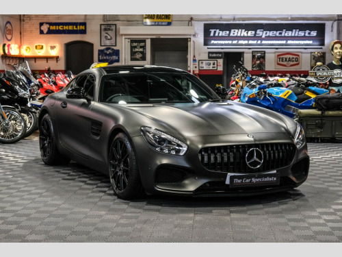 Mercedes-Benz AMG  4.0 V8 BiTurbo (Premium) SpdS DCT Euro 6 (s/s) 2dr *SATIN BLACK WRAP*FULL M