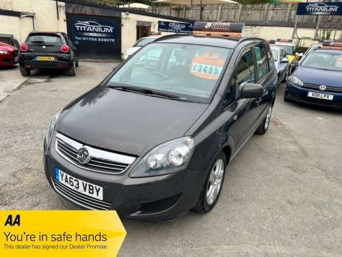 Vauxhall Zafira  1.7 CDTi ecoFLEX Exclusiv Euro 5 5dr (SNav)