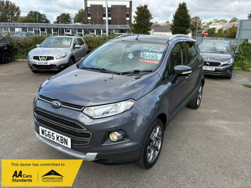 Ford EcoSport  1.0T EcoBoost Titanium SUV 5dr Petrol Manual 2WD Euro 5 (s/s) (125 ps)