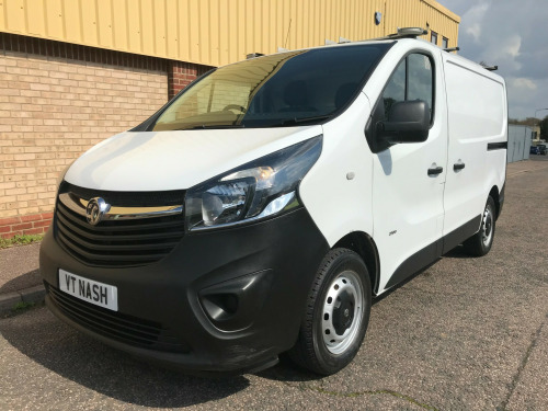 Vauxhall Vivaro  1.6 CDTi 2700 Sportive Panel Van 5dr Diesel Manual L1 H1 Euro 6 (120 ps)