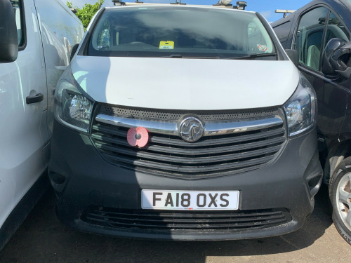 Vauxhall Vivaro  1.6 CDTi 2900 Panel Van 5dr Diesel Manual L1 H1 Euro 6 (s/s) (95 ps)