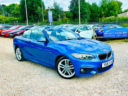 BMW 2 Series  2.0 225d M Sport Convertible 2dr Diesel Auto Euro 6 (s/s) (224 ps)