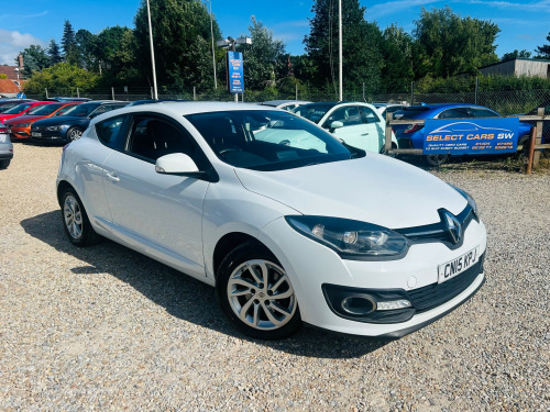 Renault Megane  1.6 VVT Dynamique TomTom Coupe 3dr Petrol Manual Euro 5 (110 ps)