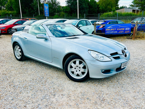 Mercedes-Benz SLK SLK200 Kompressor 1.8 SLK200 Kompressor Convertible 2dr Petrol Automatic (211 g/km, 163 bhp)