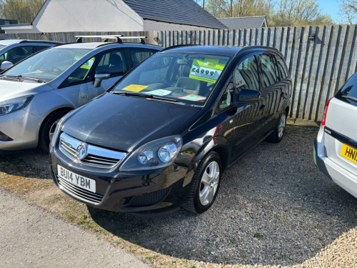 Vauxhall Zafira  1.8 16V Exclusiv Euro 5 5dr