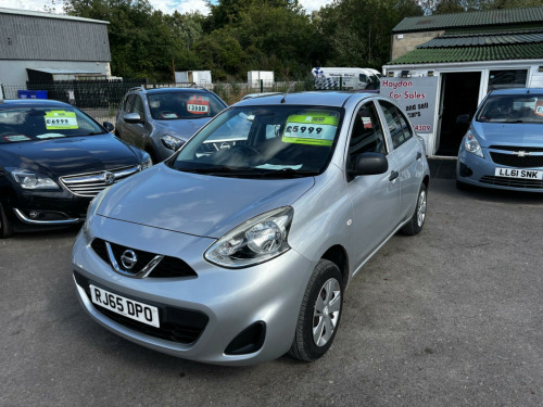 Nissan Micra  1.2 Visia Euro 6 5dr