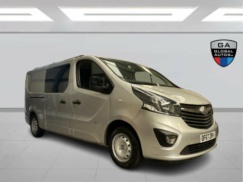 Vauxhall Vivaro  1.6 CDTi 2900 BiTurbo ecoTEC Sportive Crew Van L2 H1 Euro 6 (s/s) 5dr (6 Se