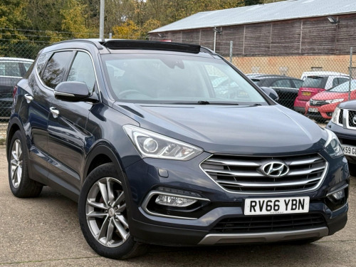 Hyundai Santa Fe  2.2 CRDi Blue Drive Premium SE Auto 4WD Euro 6 (s/s) 5dr (7 Seat)