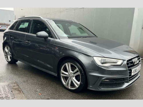 Audi A3  1.8 TFSI S line Sportback S Tronic quattro Euro 6 (s/s) 5dr 
