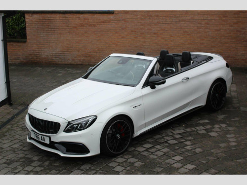 Mercedes-Benz C-Class  4.0 C63 V8 BiTurbo AMG S (Premium) Cabriolet SpdS MCT Euro 6 (s/s) 2dr