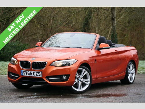 BMW 2 Series 220 220i Sport Sat Nav, Heated Leather