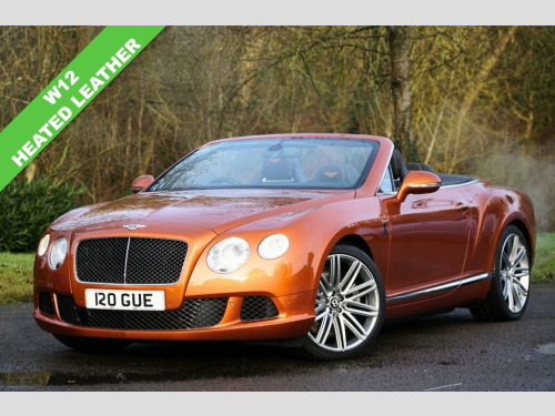 Bentley Continental  6.0 W12 GTC Speed Convertible 2dr Petrol Auto 4WD 