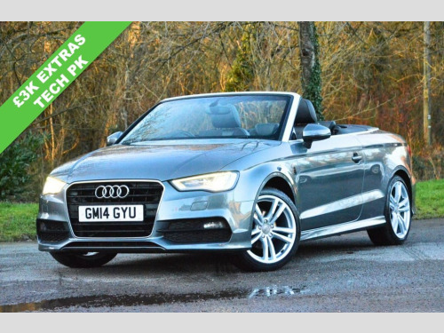 Audi A3 Cabriolet  2.0 TDI S line Convertible 2dr Diesel Manual Euro  
