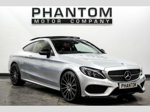 Mercedes-Benz C-Class C300 2.0 C300 AMG Line (Premium Plus) Coupe 2dr Petrol 