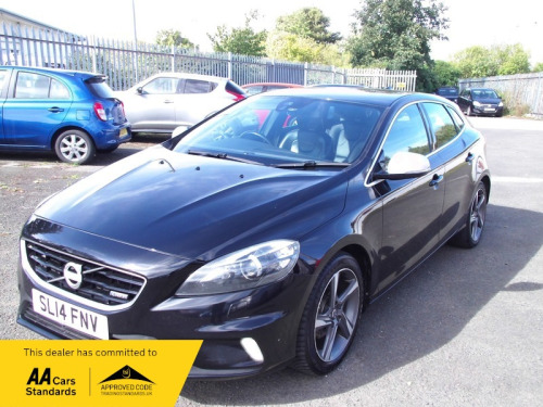 Volvo V40  RESERVE FOR £99...D2 R-DESIGN LUX...ONE FORMER KEEPER....SERVICE HIST