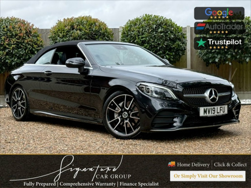 Mercedes-Benz C-Class C200 1.5 C200 MHEV AMG Line (Premium) Cabriolet 2dr Pet