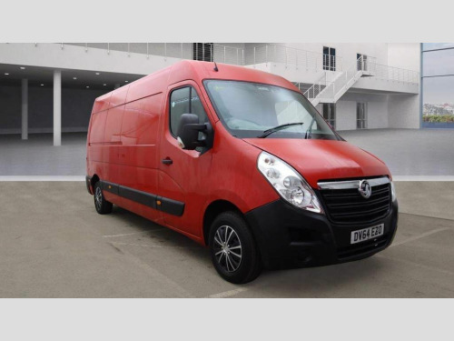 Vauxhall Movano  2.3 CDTi 3500 BiTurbo ecoFLEX FWD L3 Medium Roof Euro 5 (s/s) 5dr