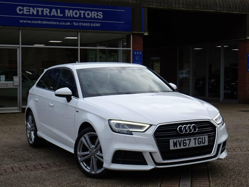 Audi A3  1.6 TDI S line Sportback S Tronic Euro 6 (s/s) 5dr