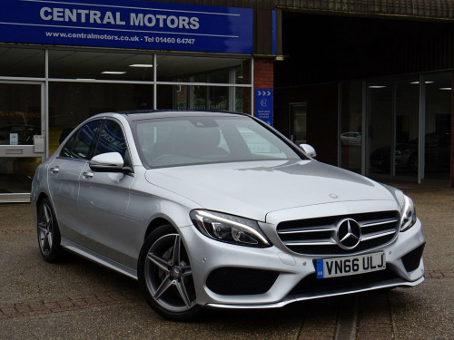 Mercedes-Benz C-Class  2.1 C220d AMG Line (Premium Plus) G-Tronic+ Euro 6 (s/s) 4dr