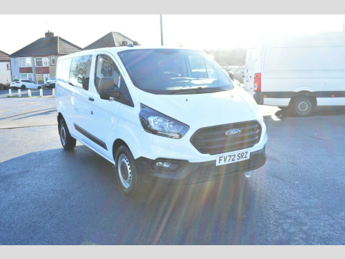 Ford Transit Custom  2.0 320 EcoBlue Leader Crew Van Double Cab 5dr Diesel Manual L2 H1 Euro 6 ( 