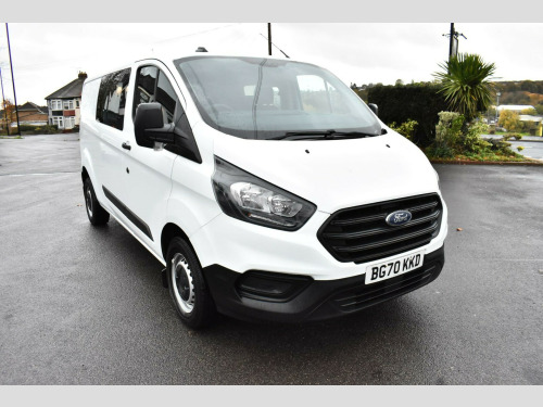 Ford Transit Custom  2.0 300 EcoBlue Leader Crew Van Double Cab 5dr Diesel Manual L2 H1 Euro 6 (