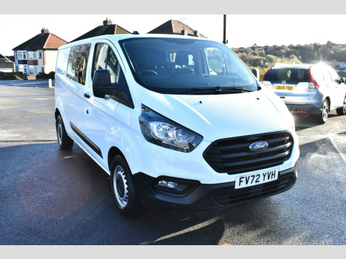 Ford Transit Custom  2.0 320 EcoBlue Leader Crew Van Double Cab 5dr Diesel Manual L2 H1 Euro 6 (