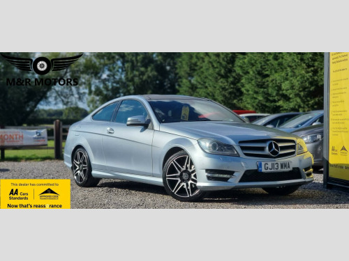 Mercedes-Benz C-Class C180 1.6 C180 BlueEfficiency AMG Sport Plus G-Tronic+ Euro 5 (s/s) 2dr