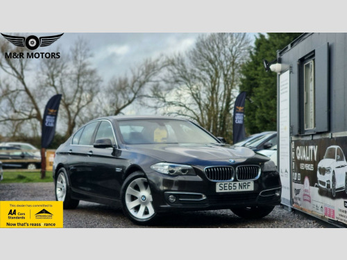 BMW 5 Series  2.0 520d Luxury Saloon 4dr Diesel Auto Euro 6 (s/s) (190 ps) 