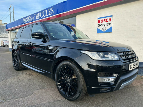 Land Rover Range Rover Sport  3.0 SD V6 HSE Auto 4WD Euro 6 (s/s) 5dr