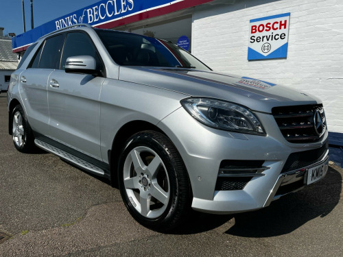 Mercedes-Benz M-Class ML350 3.0 ML350 V6 BlueTEC AMG Line G-Tronic 4WD Euro 6 (s/s) 5dr