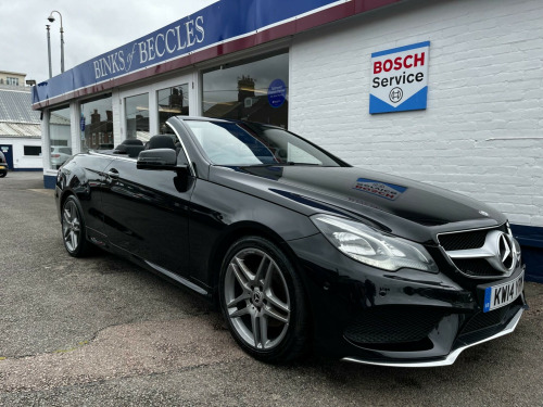 Mercedes-Benz E-Class  3.0 E350d V6 BlueTEC AMG Sport Cabriolet G-Tronic+ Euro 6 (s/s) 2dr