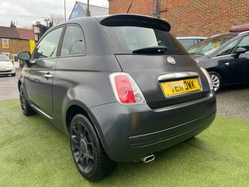 Fiat 500  1.2 Matt Black Euro 5 (s/s) 3dr