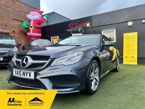 Mercedes-Benz E-Class E220 2.1 E220 BlueTEC AMG Line (Premium) Cabriolet G-Tronic+ Euro 6 (s/s) 2dr 