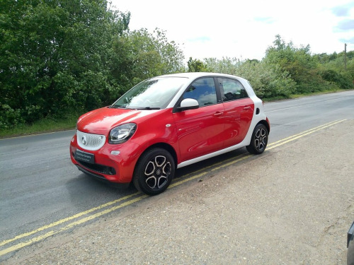 Smart forfour  1.0 Prime (Premium) Hatchback 5dr Petrol Manual Eu
