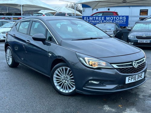 Vauxhall Astra  1.6 Turbo Diesel (CDTI), Blue Injection, Elite, Na