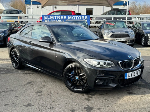 BMW 2 Series 218 218i, 2.0 Petrol, M Sport, Coupe, Manual, Euro6 6.