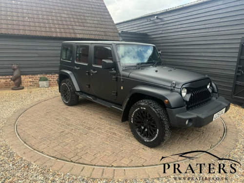 Jeep Wrangler  2.8 SAHARA UNLIMITED CRD 4d 197 BHP CHELSEA TRUCK 