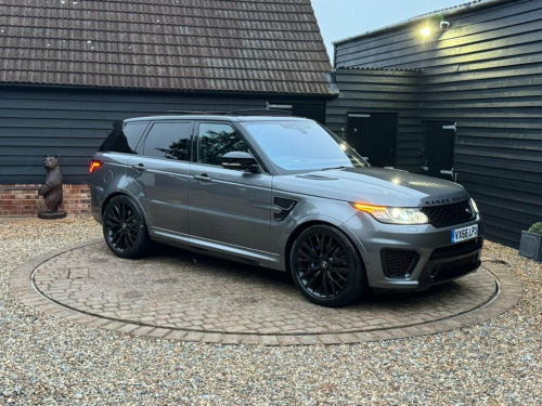 Land Rover Range Rover Sport  5.0 V8 SVR SUV 5dr Petrol Auto 4WD Euro 6 (s/s) (5